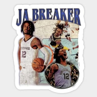 Ja Morant JA BREAKER Vintage Sticker